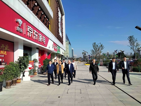 省鹽業(yè)集團(tuán)公司外部董事調(diào)研徽鹽地產(chǎn)集團(tuán)在建項目