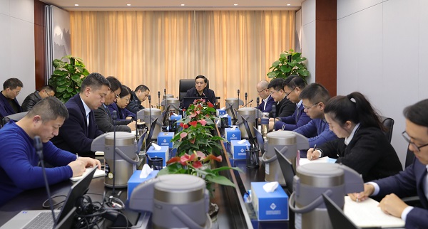 王思軍主持召開省康養公司等三家公司重點工作推進會